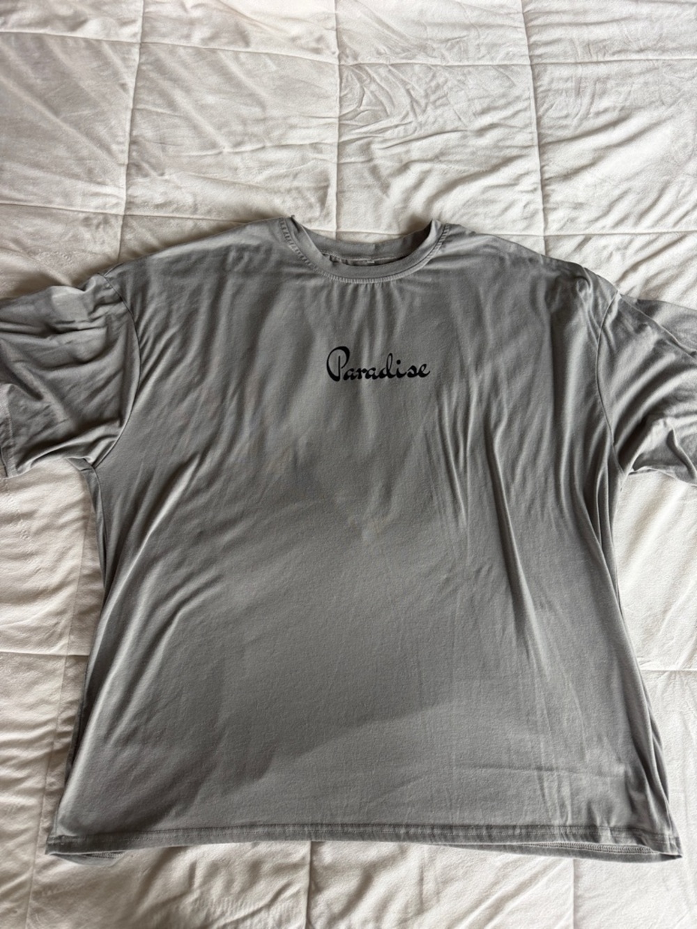 Men's oversized T-Shirt in Light Gray